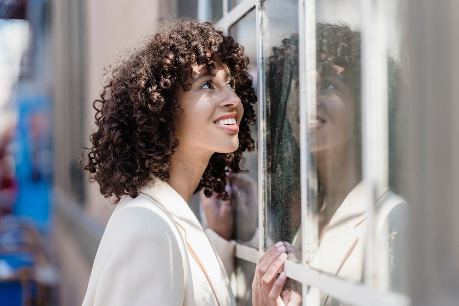 Close-up of peaceful, wise eyes with spiritual depth